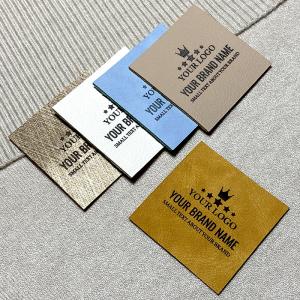 Étiquettes en simili cuir - EP-M120