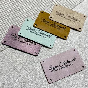 Étiquettes en simili cuir - EP-M132