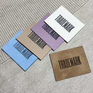 Étiquettes en simili cuir - EP-M150