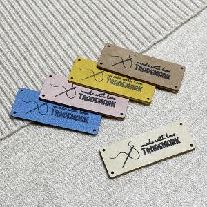 Étiquettes en simili cuir - EP-M163