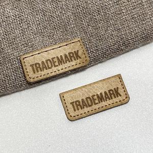 Étiquettes en cuir naturel - EP-M24