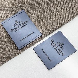 Étiquettes en cuir naturel - EP-M52
