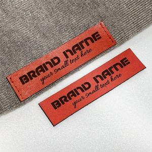 Étiquettes en cuir naturel - EP-M57