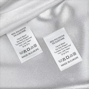 Les codes d'entretien des textiles.