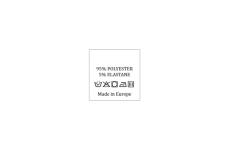 Étiquettes textiles entretien vêtement Model TC-M179