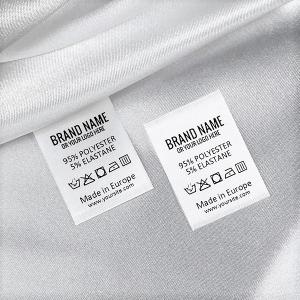 Étiquettes textiles entretien vêtement - TC-M181