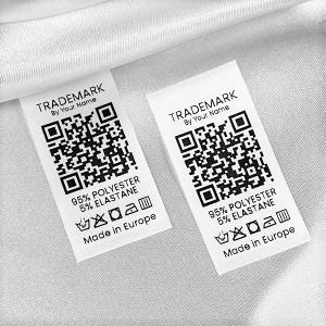 Étiquettes textiles entretien vêtement - TC-M183