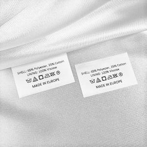 Étiquettes textiles entretien vêtement - TC-M187
