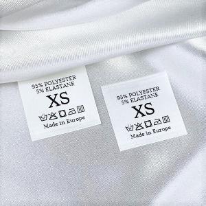 Étiquettes textiles entretien vêtement - TC-M189