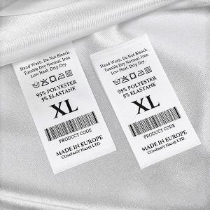 Étiquettes textiles entretien vêtement - TC-M193