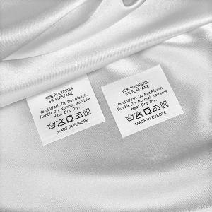 Étiquettes textiles entretien vêtement - TC-M194