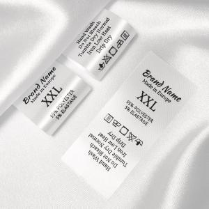 Étiquettes textiles entretien vêtement - TC-M31