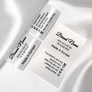 Étiquettes textiles entretien vêtement - TC-M40