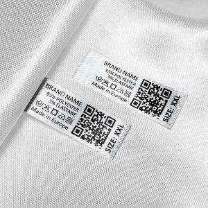 Étiquettes textiles entretien vêtement - TC-M401
