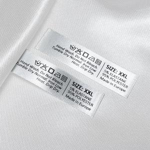 Étiquettes textiles entretien vêtement - TC-M402