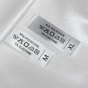 Étiquettes textiles entretien vêtement - TC-M405
