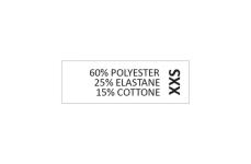Étiquettes textiles entretien vêtement Model TC-M406