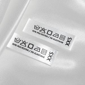 Étiquettes textiles entretien vêtement - TC-M408