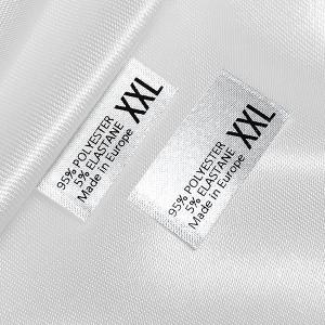 Étiquettes textiles entretien vêtement - TC-M409