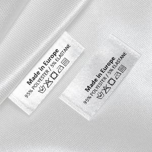 Étiquettes textiles entretien vêtement - TC-M410