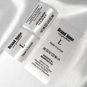 Étiquettes textiles entretien vêtement - TC-M42