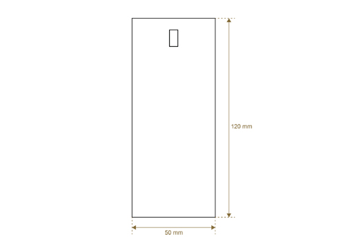 Étiquette en carton Model HT-M103