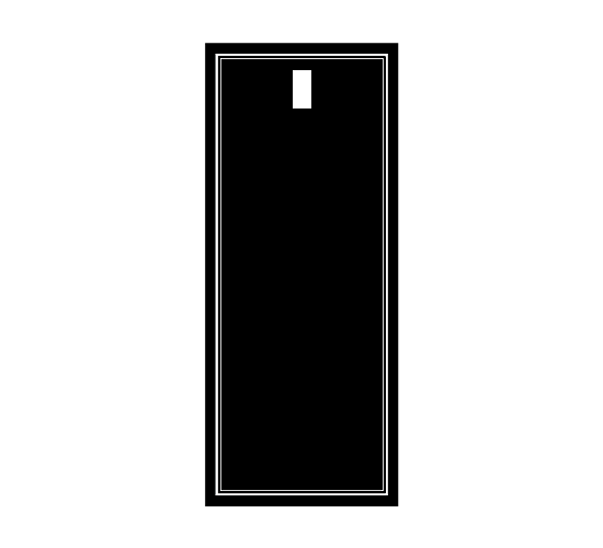 Étiquette en carton Model HT-M103