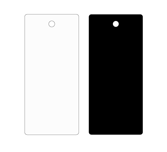 Étiquette en carton Model HT-M112