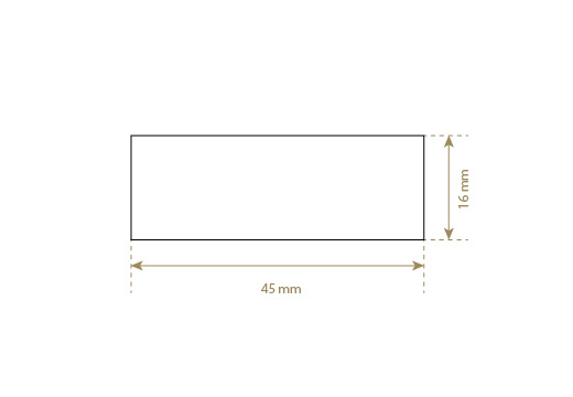 Étiquette en simili cuir Model EP-M112