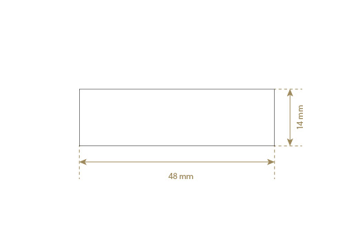 Étiquette en cuir naturel Model EP-M9