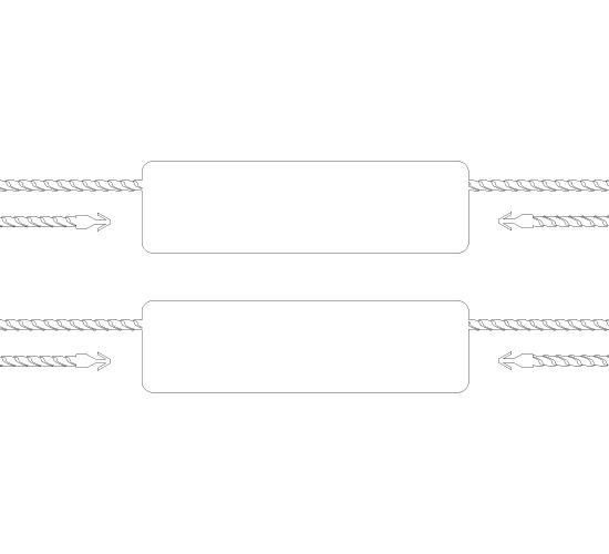 Scellé en plastique Model ST-M240