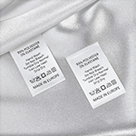 Étiquettes textiles entretien vêtement - TC-M178