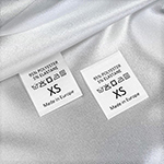 Étiquettes textiles entretien vêtement - TC-M180