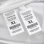Étiquettes textiles entretien vêtement - TC-M193