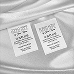 Étiquette lavage des textiles Modèle TC-M197