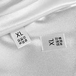 Étiquettes de taille de vêtements - TC-M225