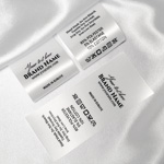Étiquettes textiles entretien vêtement - TC-M338