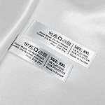 Étiquette lavage des textiles Model TC-M402