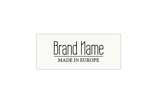 Étiquette textile imprimée en satin Modèle TL-M45