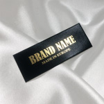 Étiquette textile imprimée en satin Modèle TL-M50
